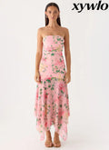 Bingle Midi Dress - Blooming Spring - Midi Dresses