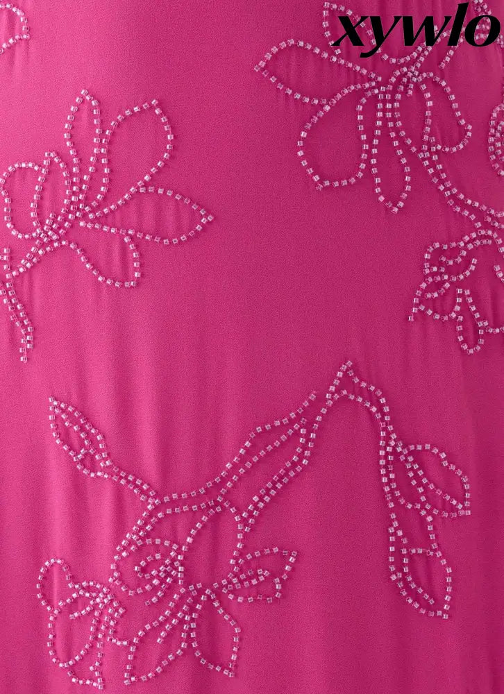 Cliffs Edge Maxi Dress - Berry Kiss - Maxi Dresses