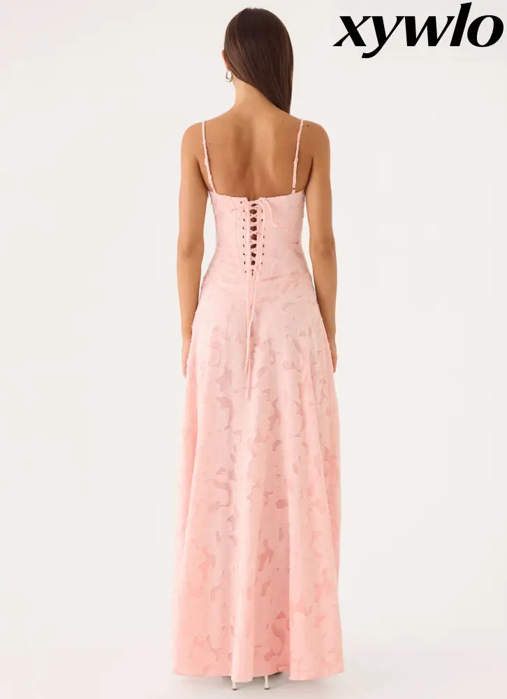 Flyth Maxi Dress - Pink - Maxi Dresses