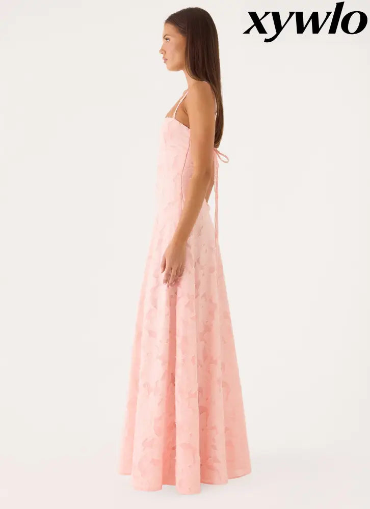 Flyth Maxi Dress - Pink - Maxi Dresses