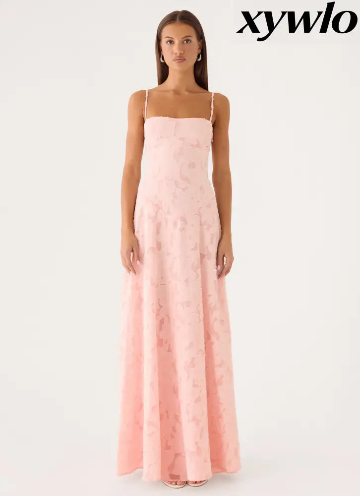 Flyth Maxi Dress - Pink - Maxi Dresses