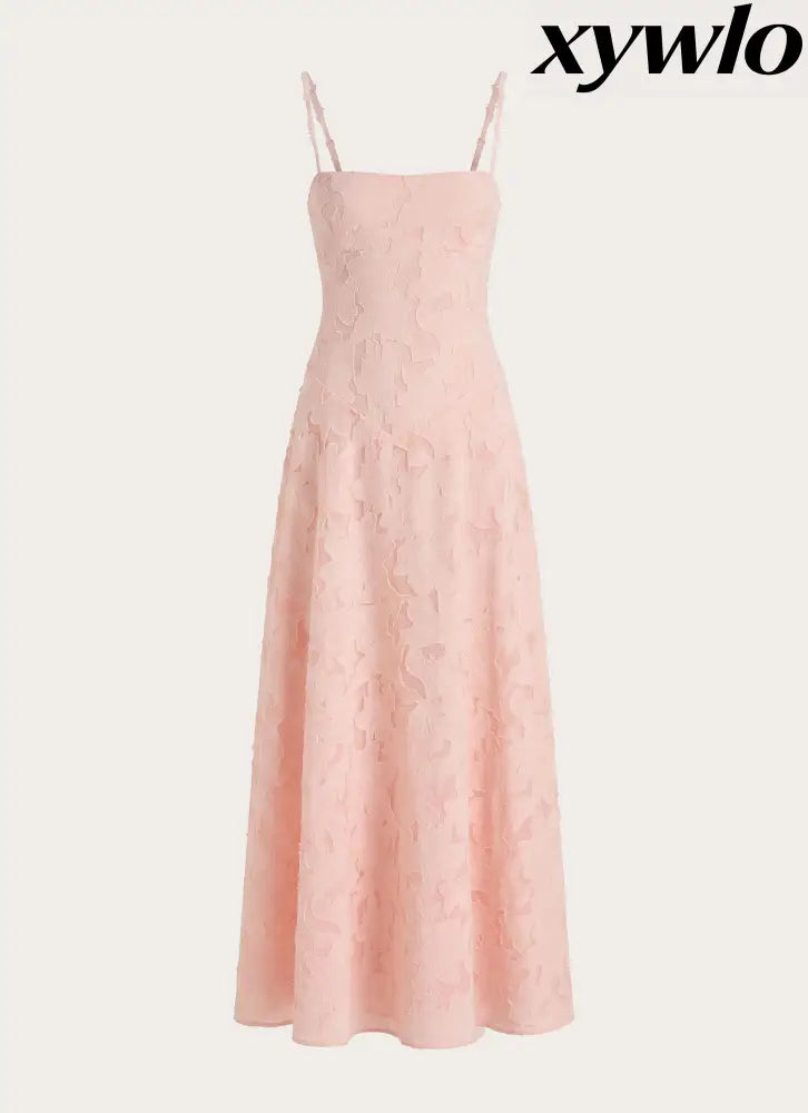 Flyth Maxi Dress - Pink - Maxi Dresses