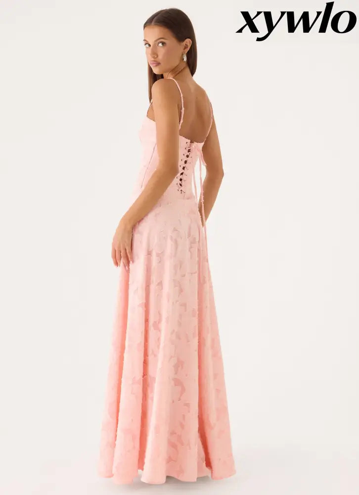 Flyth Maxi Dress - Pink - Maxi Dresses