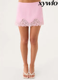 Laboum Mini Skirt - Pink - Mini Skirts