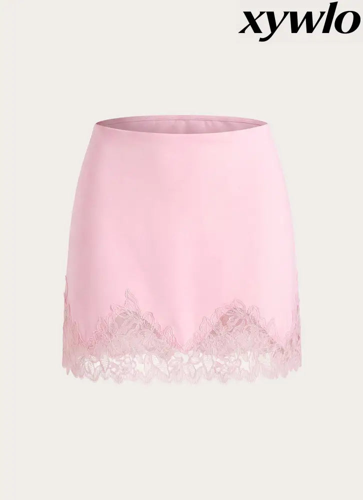 Laboum Mini Skirt - Pink - Mini Skirts