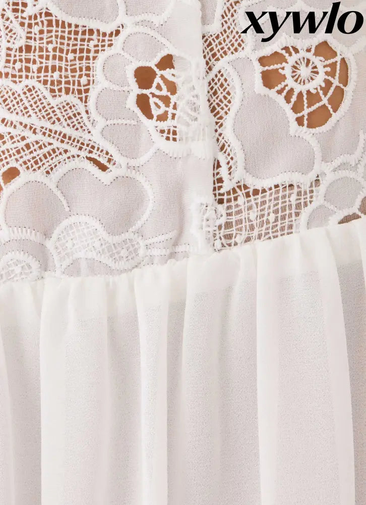 Shooting Love Maxi Dress - White - Maxi Dresses